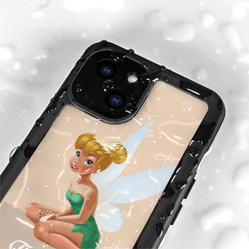 Disney Tinker Bell Sharing the Magic Art iPhone 15 Waterproof Case